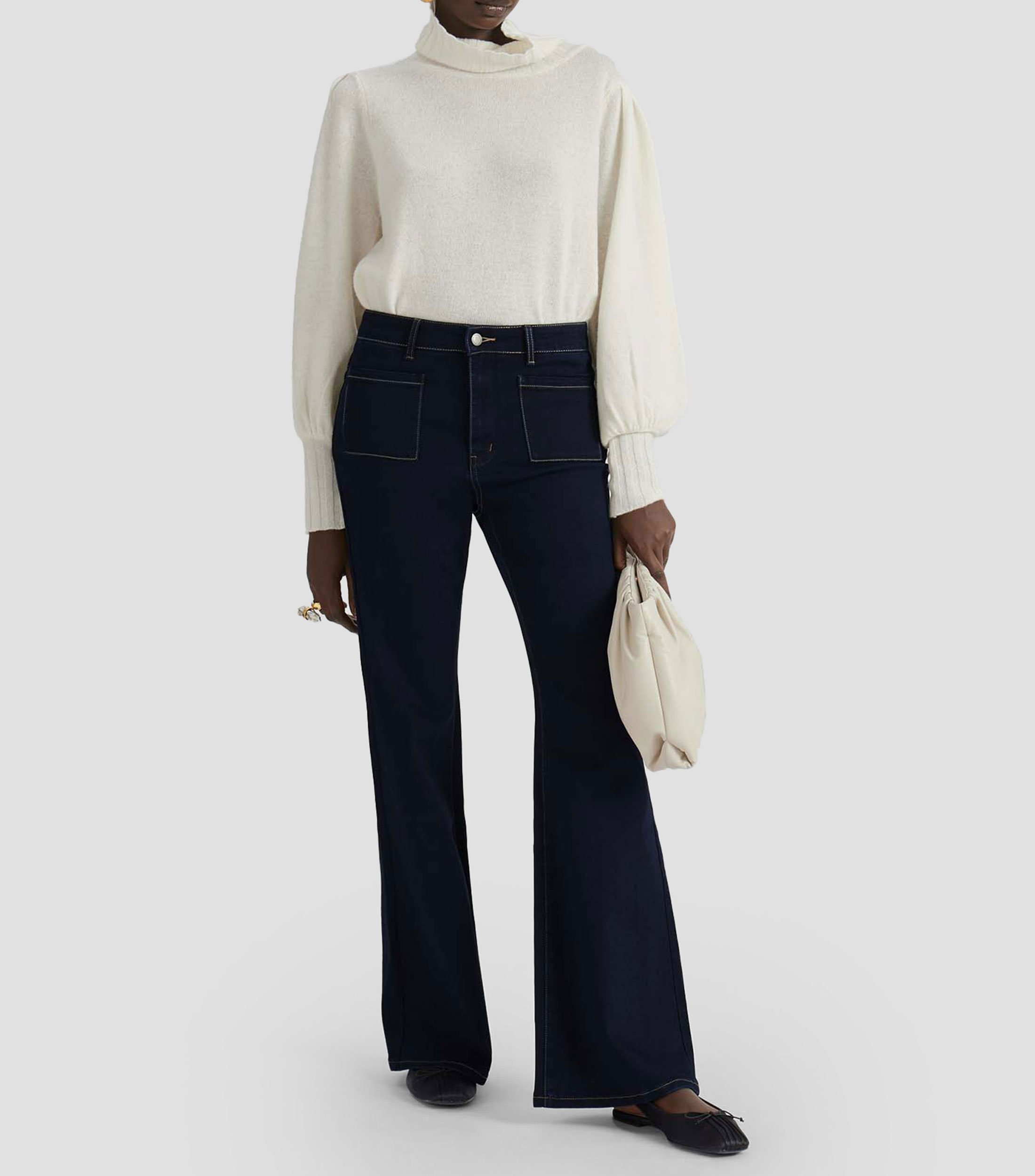 Pantalón Denim Mujer